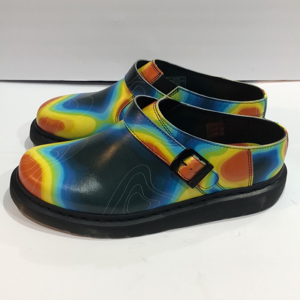 Doc Martens ISHAM GENIX THERMAL MAP LEATHER SLINGBACK MULE‎ mules size 11 men - Picture 5 of 10